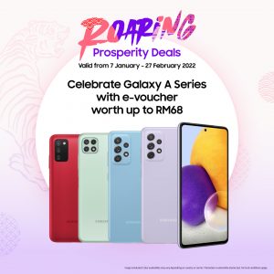 Prosper Your Loved Ones with the Affordable Galaxy A this Lunar New Year!_visual
