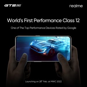 realme GT 2 Pro - Google's Perfomance Class 12