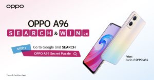 OPPO A96 Secret Puzzle Contest