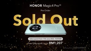 HONOR Magic4 Pro Malaysia Pre-order sold out_KV