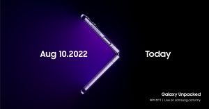 Galaxy Unpacked August 2022 Unfold Your World