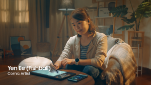 KV_When Inspiration Strikes this Gifted Artist Relies on Her Galaxy Tab S8 Ultra
