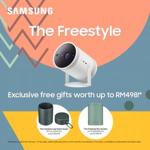 Samsung The Freestyle Is Now Officially Available At The Nearest Stores Near You!_KV 1