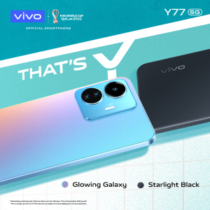 Y77 5G design and colour