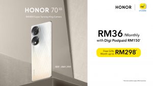 Digi X HONOR 70 Sales Launch_KV