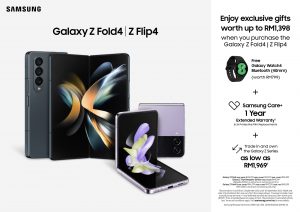 Galaxy Z Flip4 and Galaxy Z Fold4 Launch Promotion_KV