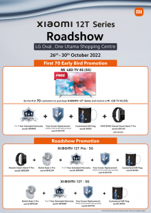 Xiaomi 12T Series Roadshow – 1Utama