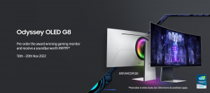 Samsung Odyssey OLED G8 Gaming Monitor_KV