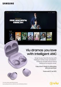 Buds2 Pro X VIU Promo Campaign KV