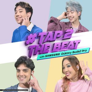 Tap2TheBeat with Galaxy Buds2 Pro