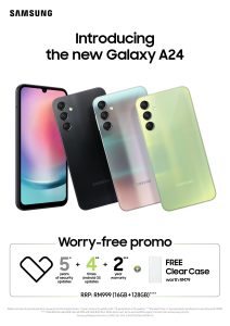 New Galaxy A24 colour - Silver
