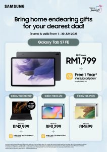 Galaxy Tab Father's Day Promo