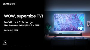 Wow You Can Now Buy Samsung Supersize 98” TV In Malaysia KV