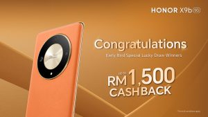 HONOR X9b 5G Early Bird Special Lucky Draw Winner