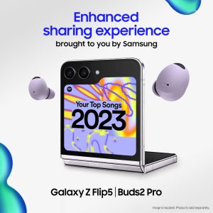Samsung X Spotify Wrapped 2023 - KV
