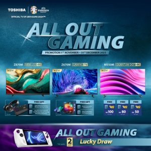 Toshiba TV All Out Gaming1