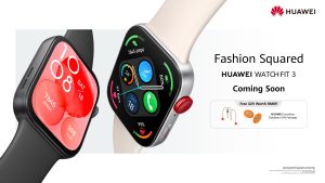IMAGE 1 - HUAWEI Watch Fit 3 Coming Soon