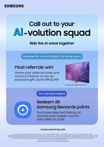 Join the AI-Volution Squad Refer and Win a Samsung Smart TV_KV