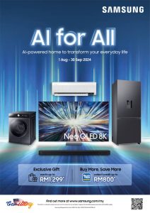NTE - Celebrate Merdeka with Samsung AI Home! Enjoy Deals Worth Up to RM2,099!