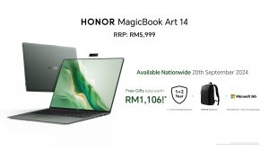 HONOR MagicBook Art 14 First Sale Starts on 20 September 2024