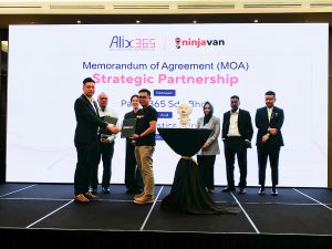 Ninja Van as one of the strategic logistics partners for AliX365