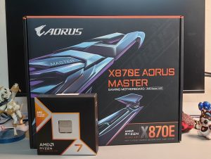GIGABYTE X870E AORUS MASTER with AMD Ryzen 7 9800X3D Review: Cutting-Edge Performance for Gaming and Productivity