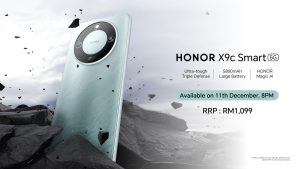 HONOR X9c Smart Available 11 December