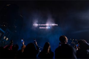 Hologram OOH for Galaxy Unpacked 2025 KV