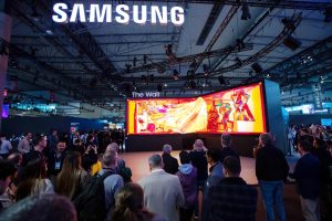 Samsung showcases 462 The Wall media facade at ISE 2025