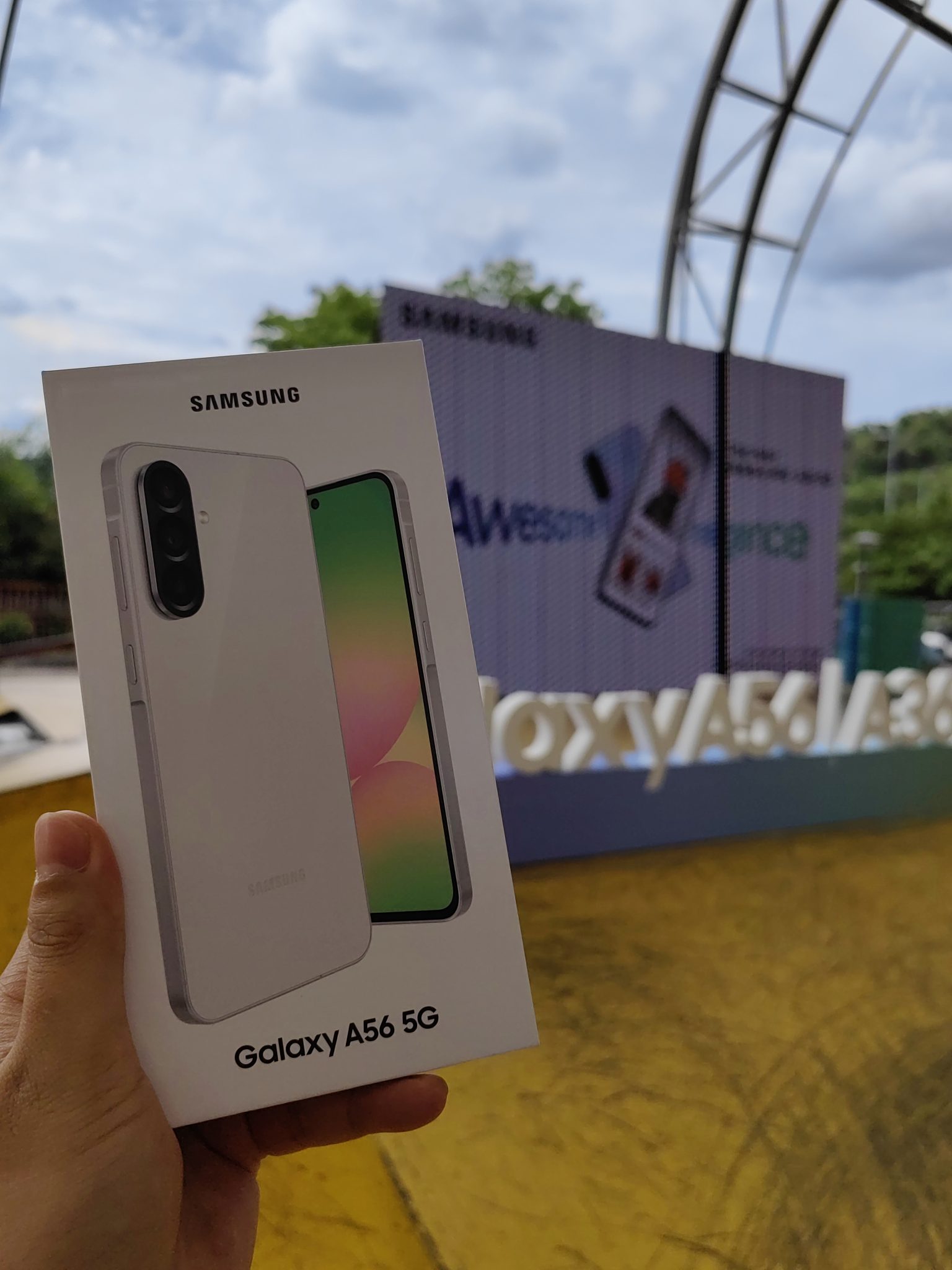 Samsung Galaxy A56 Unboxing and 1st Impression 1side0 Where