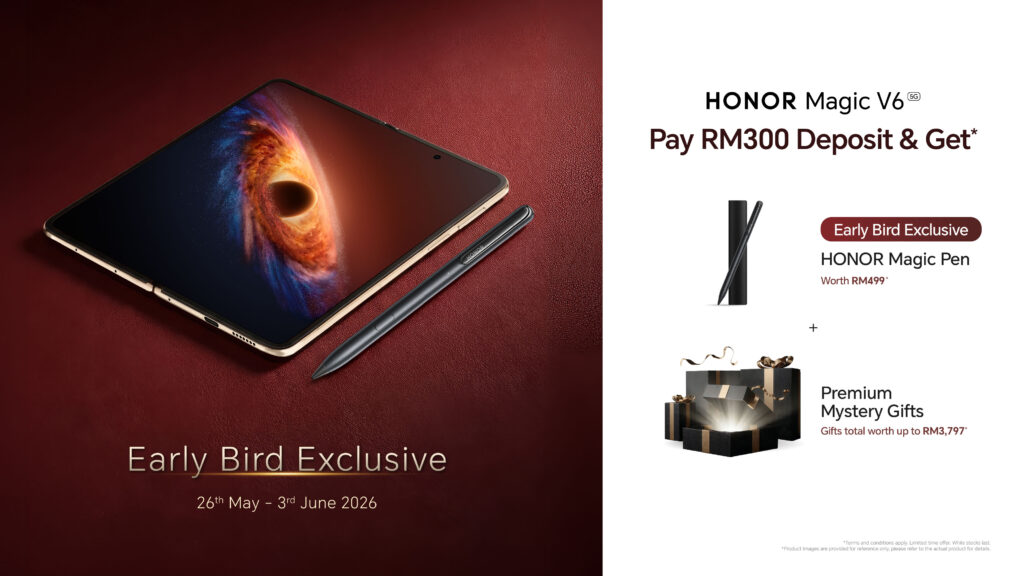 HONOR Magic V6 Opens for Early Bird Bookings KV (Landscape)