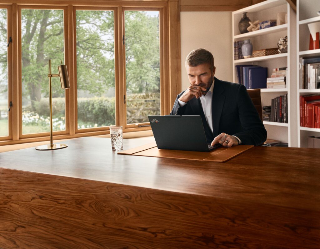 Lenovo Announces Global Campaign with David Beckham (1)