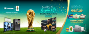 Hisense Malaysia Kicks Off “Bring The Stadium Home” Promotion for FIFA World Cup Season