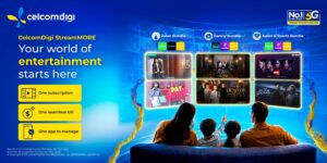 Image 1 - CelcomDigi redefines entertainment with all-new StreamMORE Bundles