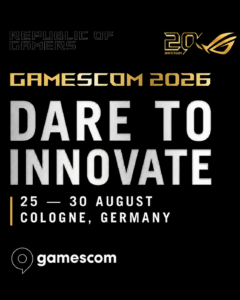 Gamescom Key Visual DARE TO INNOVATE