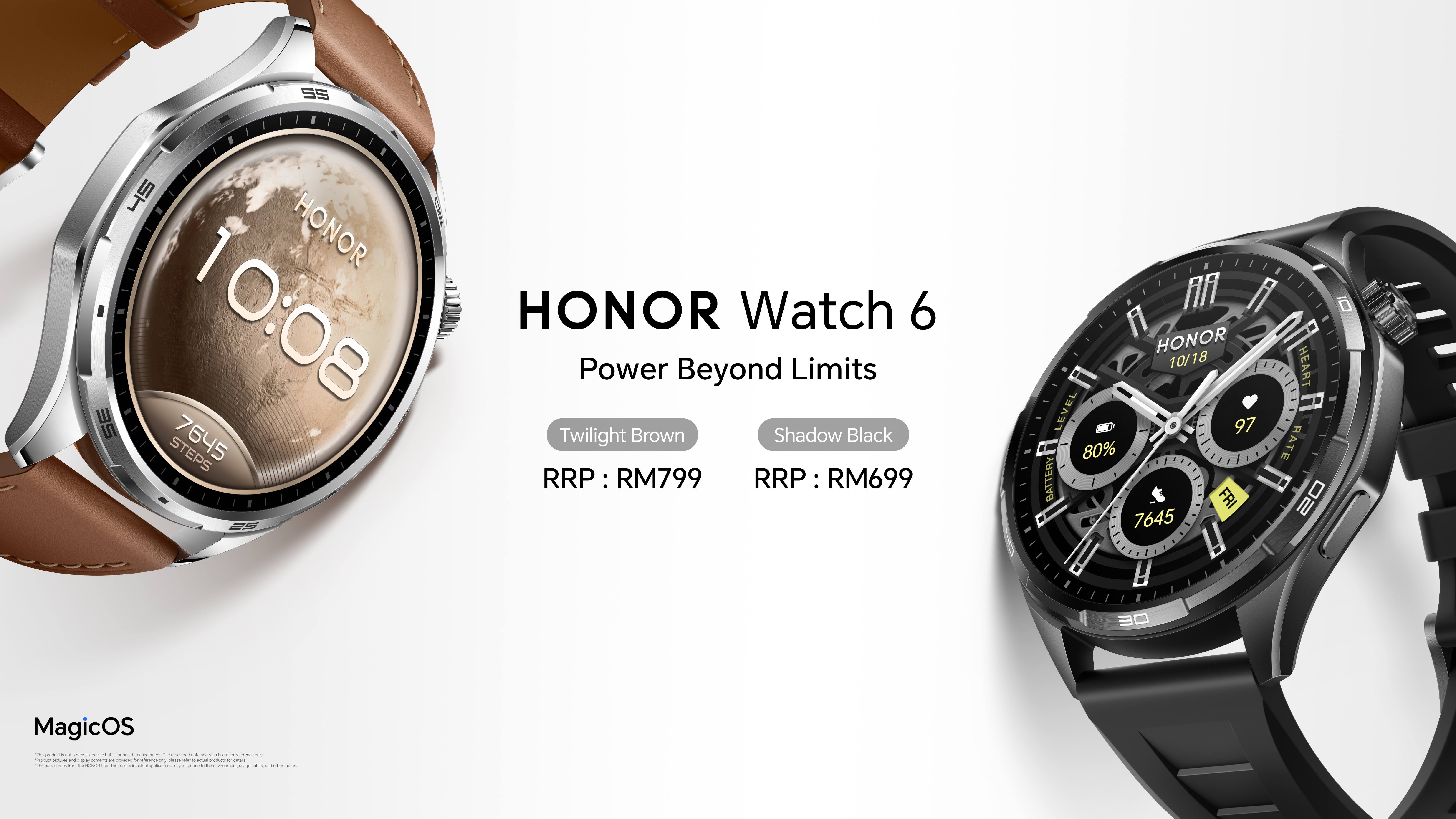 HONOR Watch 6 Now Available KV_2