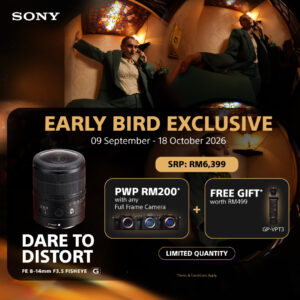 FE 8-14mm F3.5 Fisheye G Early Bird