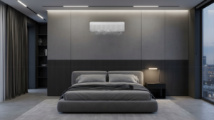 [Photo 1] Wear It, Sleep Better A Good Night’s Rest Powered by Your Bespoke AI WindFree Air Conditioner and Galaxy Wearable