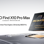 OPPO Find X10 Pro Max to Debut Globally with MediaTek Dimensity 9600 Pro