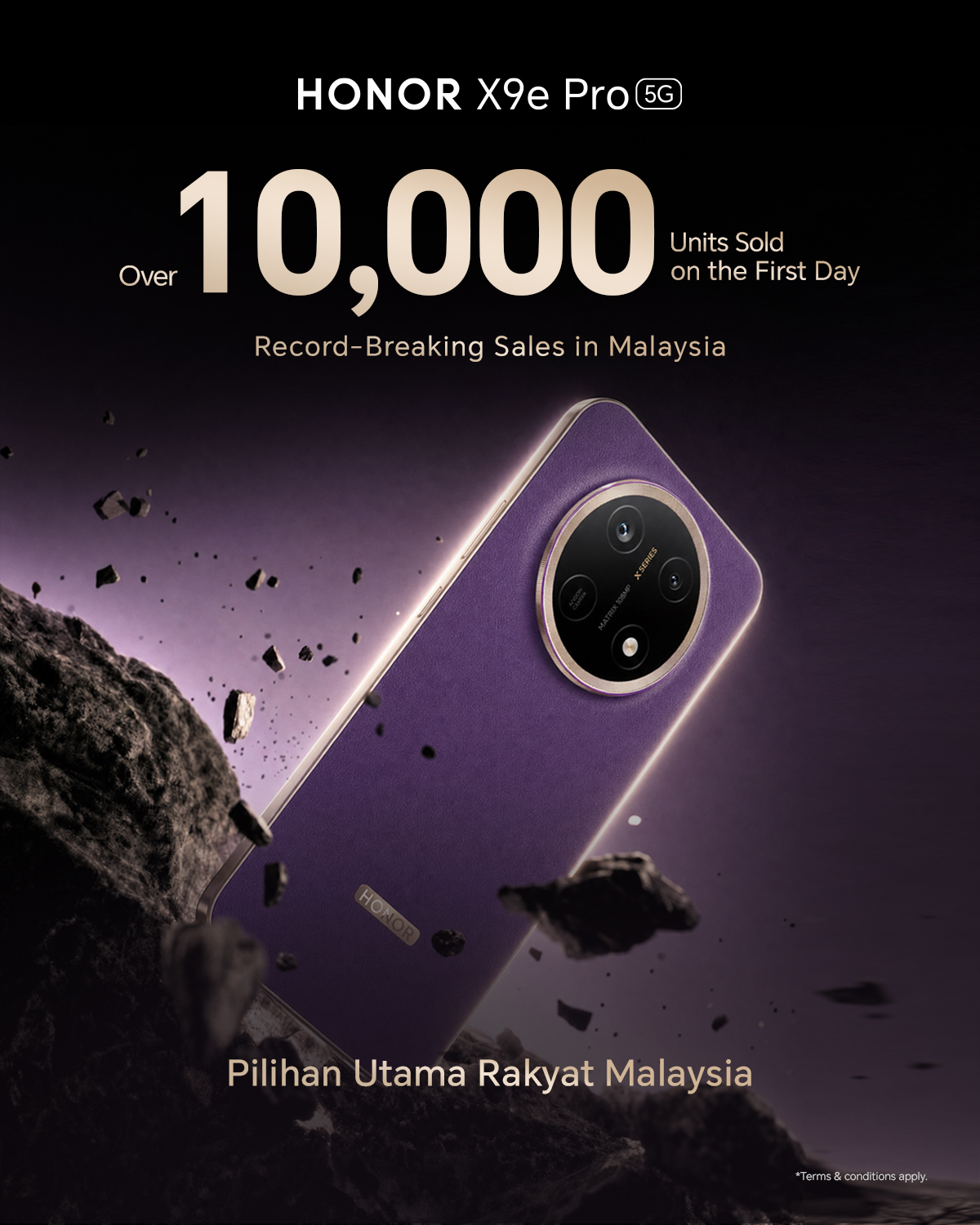 HONOR X9e Pro 10,000 Sold_ENG